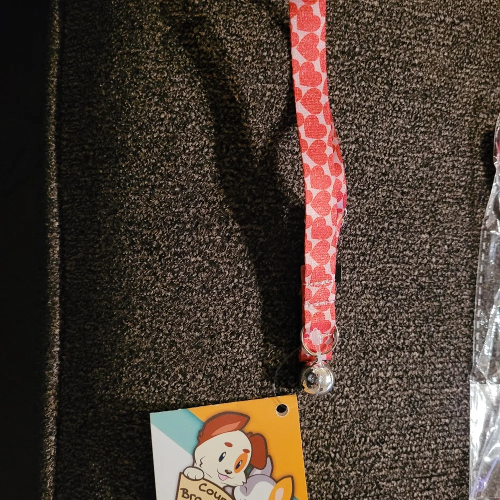 NWT Pink Kitten Collar Bundle- 2 pink items